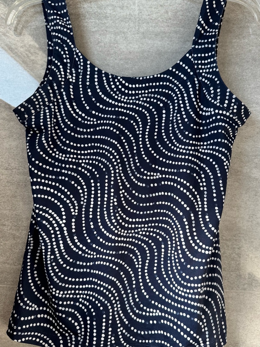 Columbia Navy and White Dot Active Tank